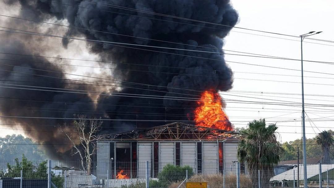Iran's Shocking Missile Strike: Israeli Intelligence Warehouse in Flames!