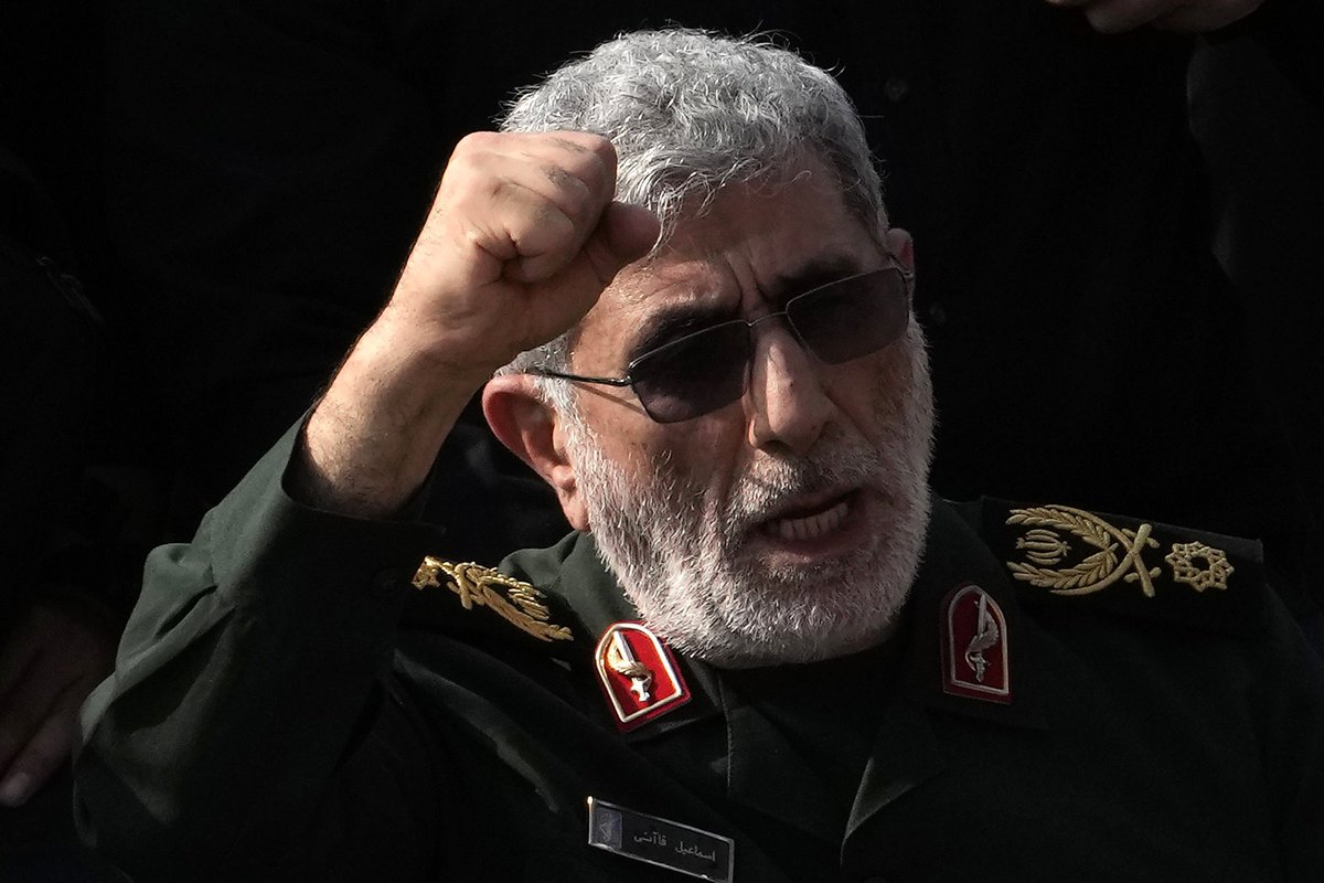 Israel Strikes Again: Quds Force Leader Qaani Assassinated!