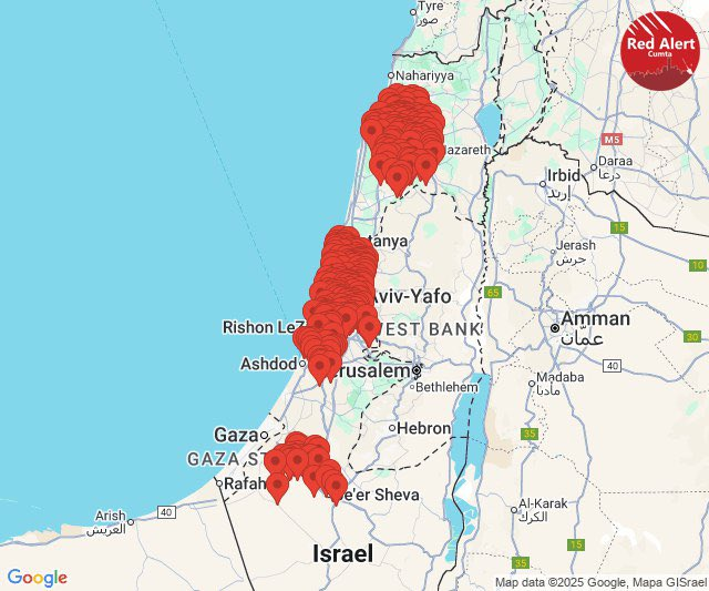🚨 Israel Under Siege: Nationwide Missile Alerts Trigger Panic!
