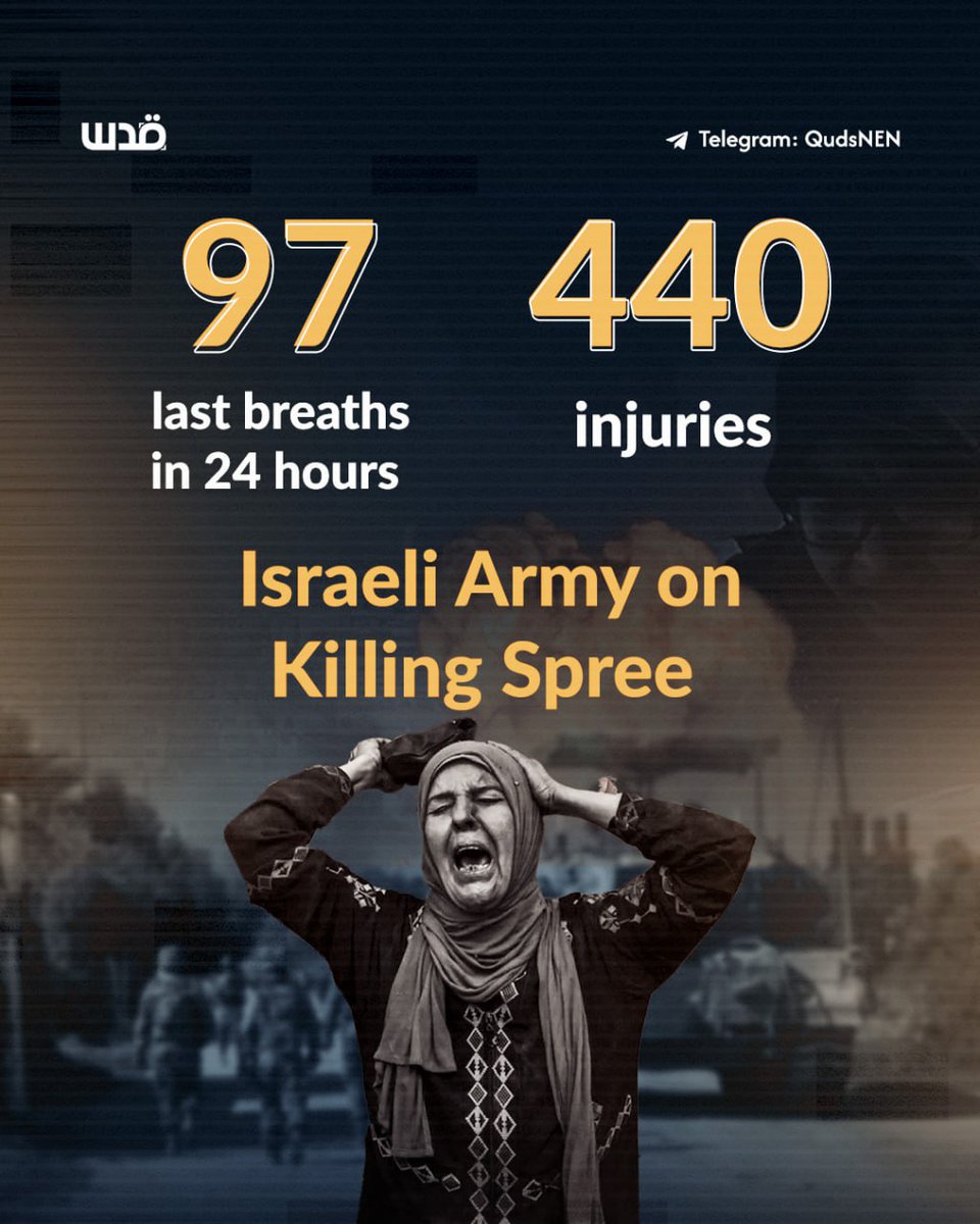 Israeli Army's 24-hour Assault: 97 Civilians Dead, Toll Rising!