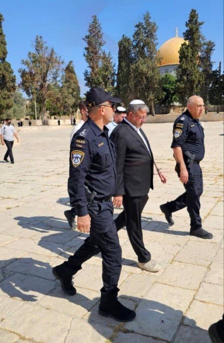 Israeli Minister Ben-Gvir Storms Al-Aqsa Mosque Amid Tensions!