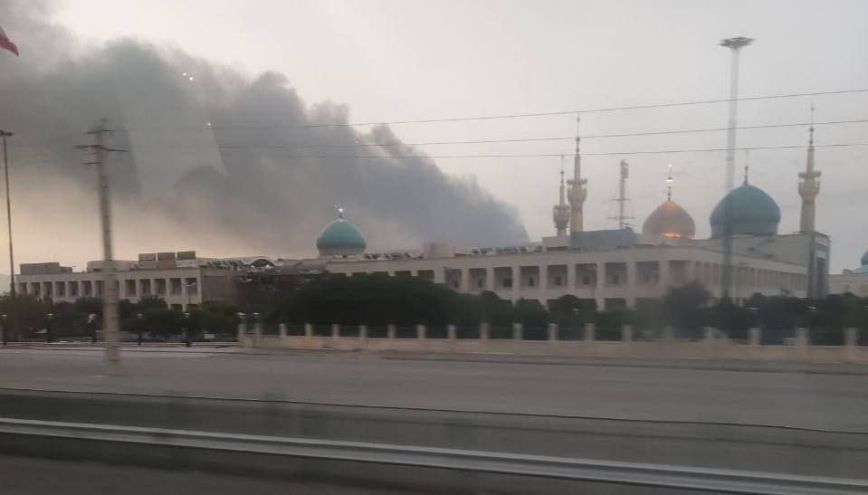 Israeli Strikes Spark Outrage: Attack Near Imam Khomeini's Shrine!