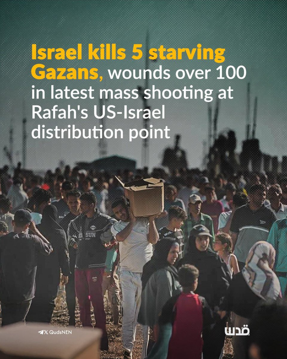 Israeli Troops Open Fire on Aid Seekers: 5 Dead, 100+ Injured