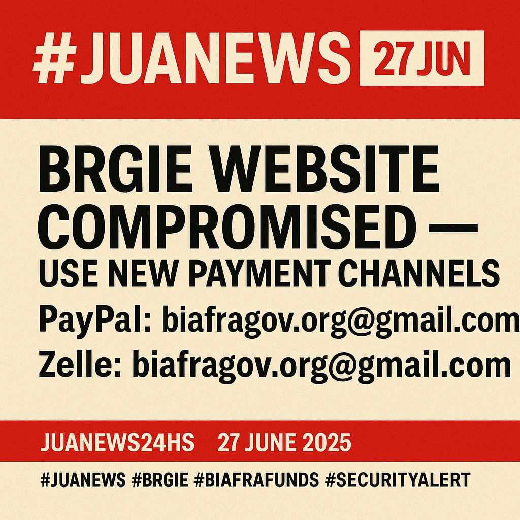 🟥 JUANEWS EXCLUSIVE: BRGIE Website Hacked! Donations Stolen!