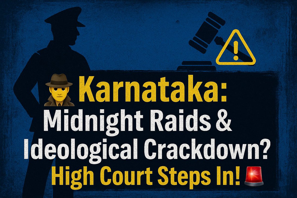Karnataka’s Midnight Raids: Is Free Speech Under Attack?