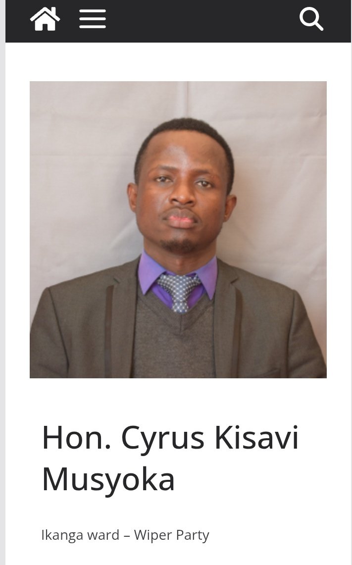 Kitui MCA Cyrus Mutavi Arrested: Caught Stealing Again!