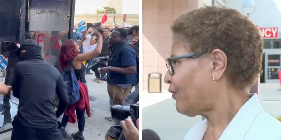 LA Mayor Calls ICE 'Terror' as Riots Erupt, Police Deploy Flash Bangs