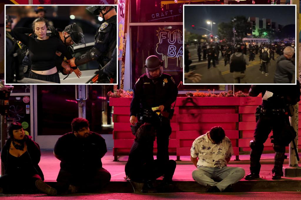 LA Rioters Zip-Tied and Hauled Away: Police Crack Down on Chaos!