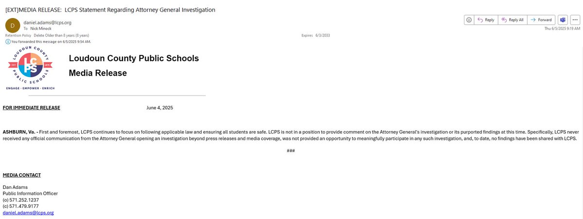 LCPS Sparks Outrage: Claims No AG Investigation Amidst Chaos!