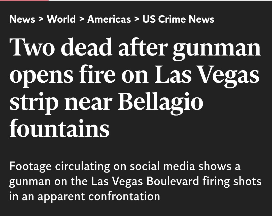 Las Vegas Shooting Near Bellagio: Online Feud Turns Deadly!