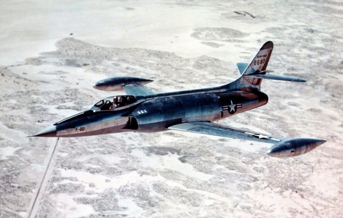 Lockheed XF-90: Swept-Wing Dream Grounded by Weak Engines!