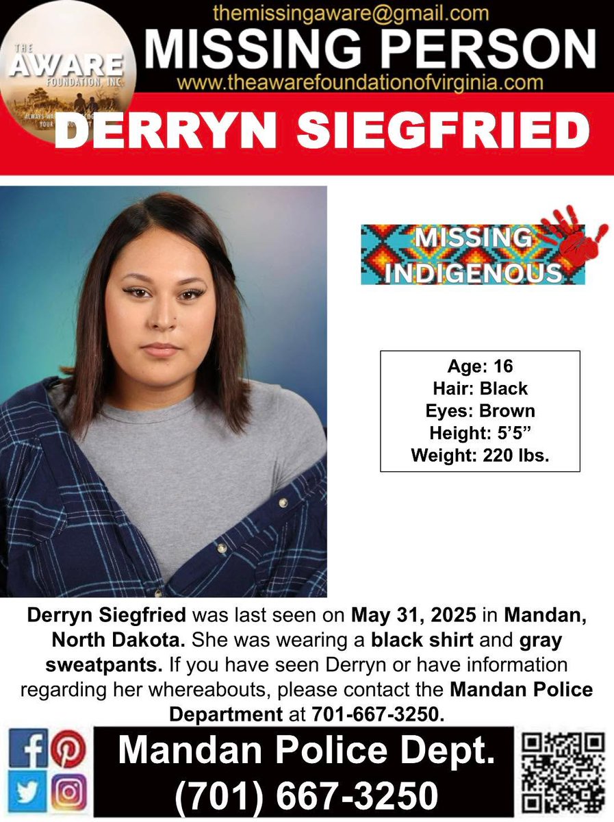 MISSING JUVENILE: Derryn Siegfried Vanishes Without a Trace!