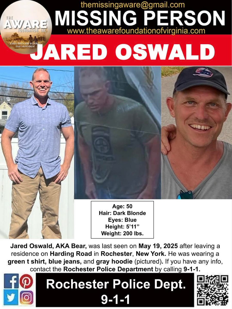 MISSING: Jared "Bear" Oswald Vanishes - Community in Shock!