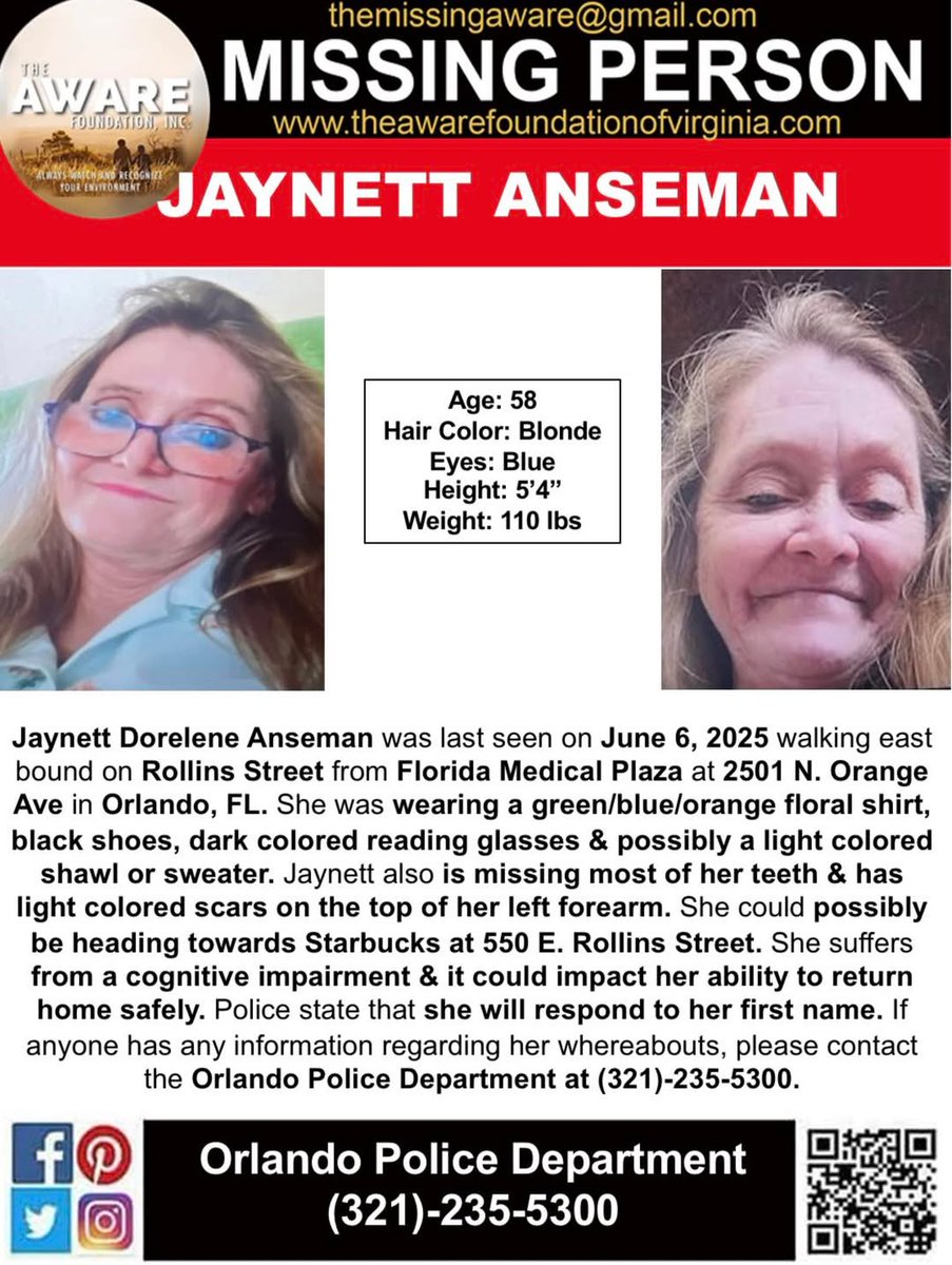 MISSING: Orlando Woman Vanishes Under Mysterious Circumstances!