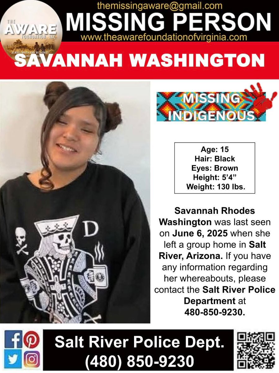 MISSING: Savannah Rhodes, 16, Vanishes from Group Home, Arizona!