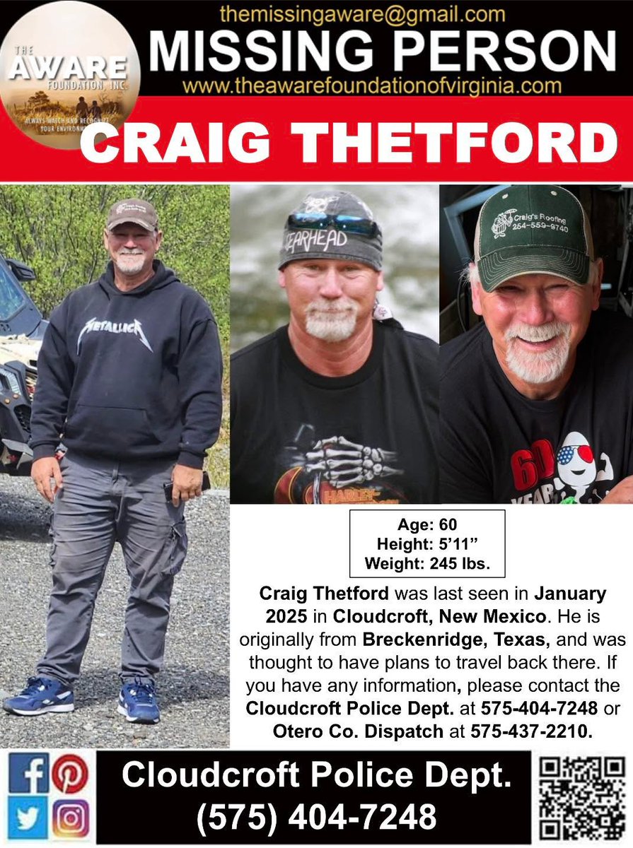 MISSING: Texas Man Vanishes in New Mexico, Foul Play Suspected!