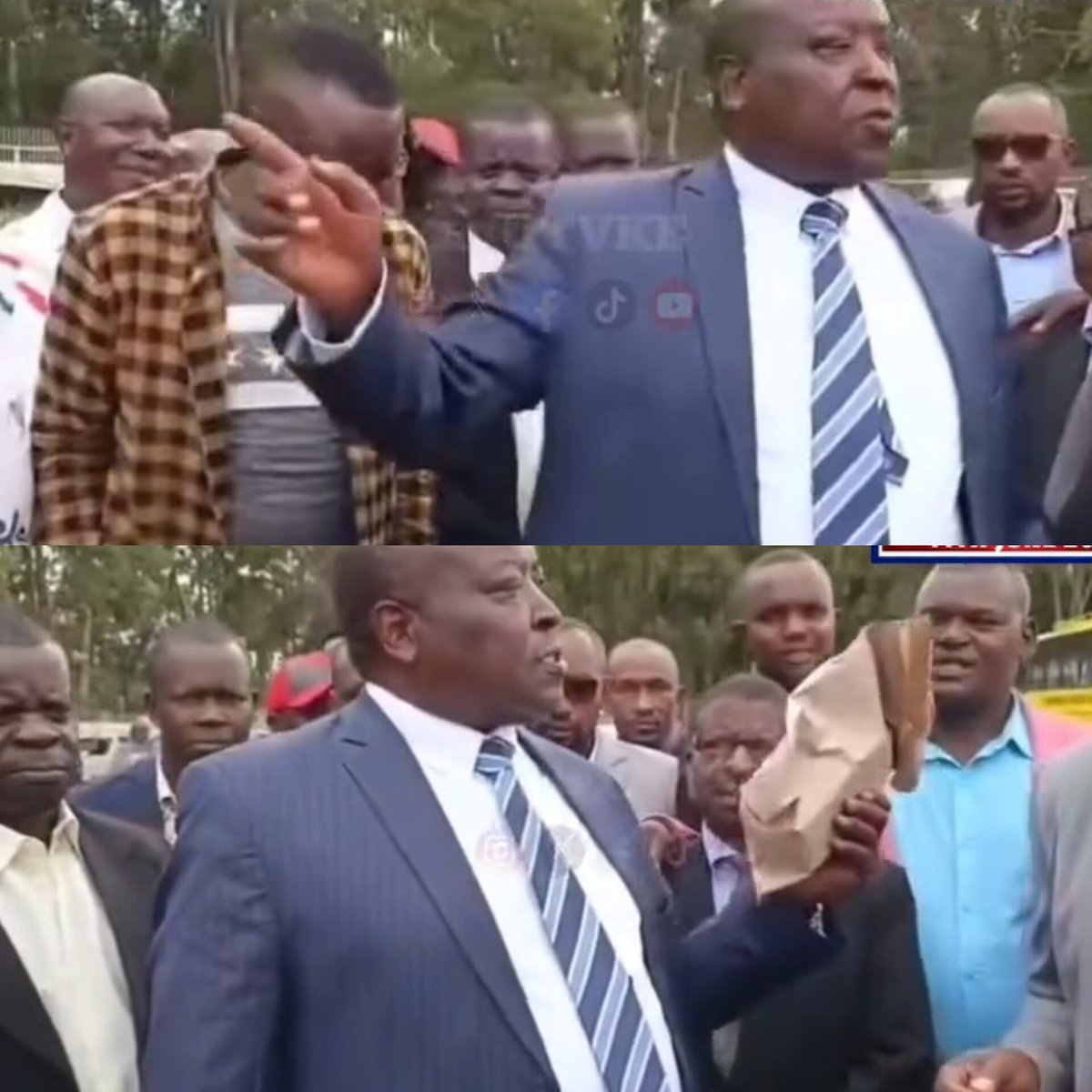 MP Samuel Arama Caught on Camera Distributing Handouts!