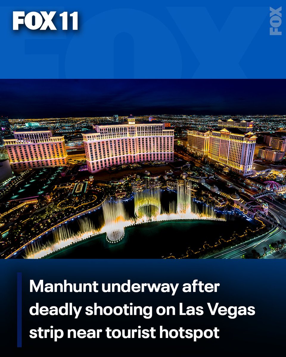 Manhunt Launched After Shocking Las Vegas Strip Double Homicide