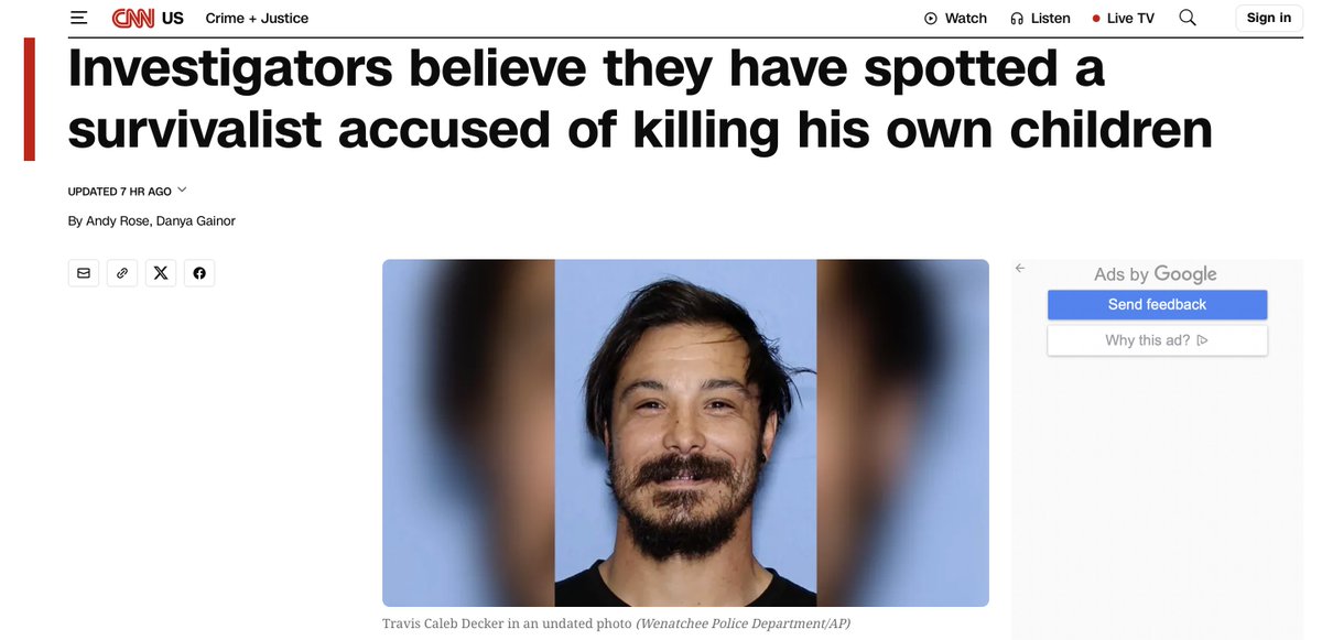 Manhunt for Veteran Dad Accused of Slaughtering His Daughters!