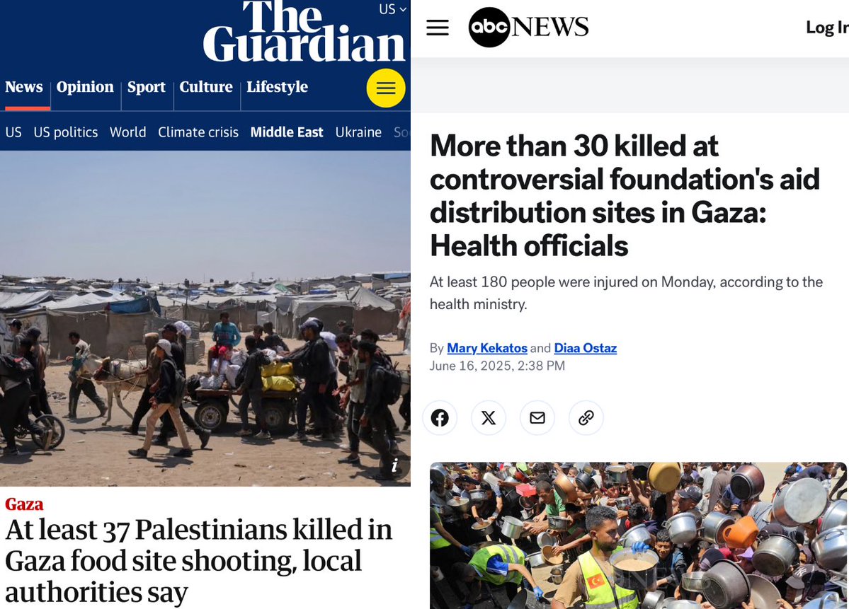 Mass Killings: Israeli Troops Open Fire on Starving Palestinians
