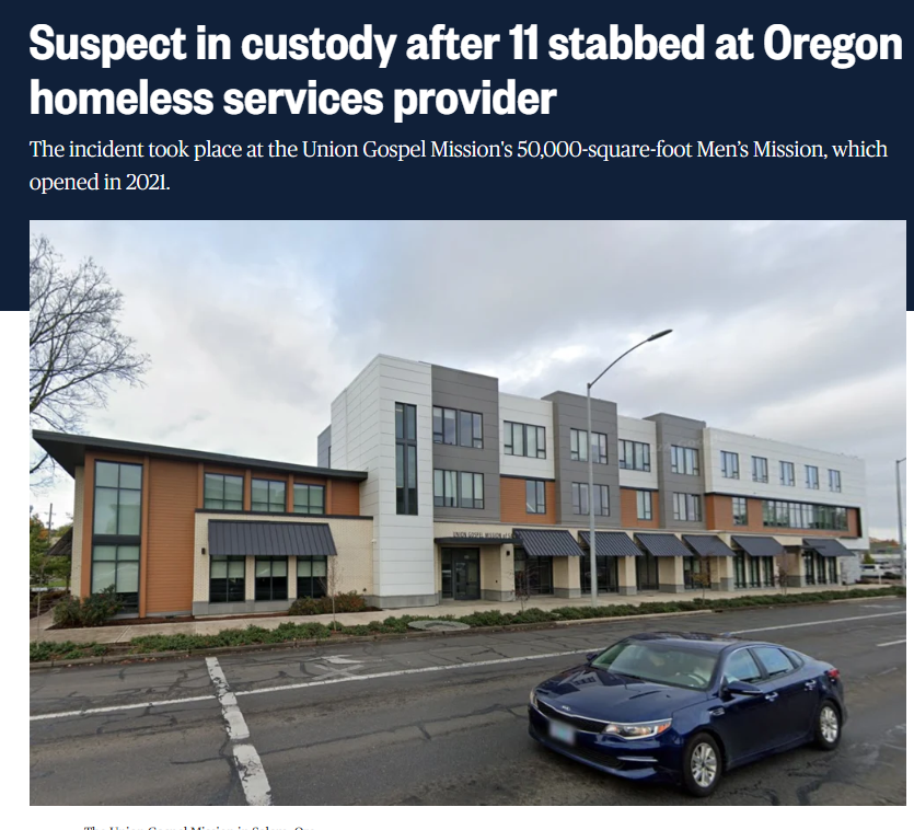 Mass Stabbing at Salem Homeless Shelter: 11 Hospitalized!