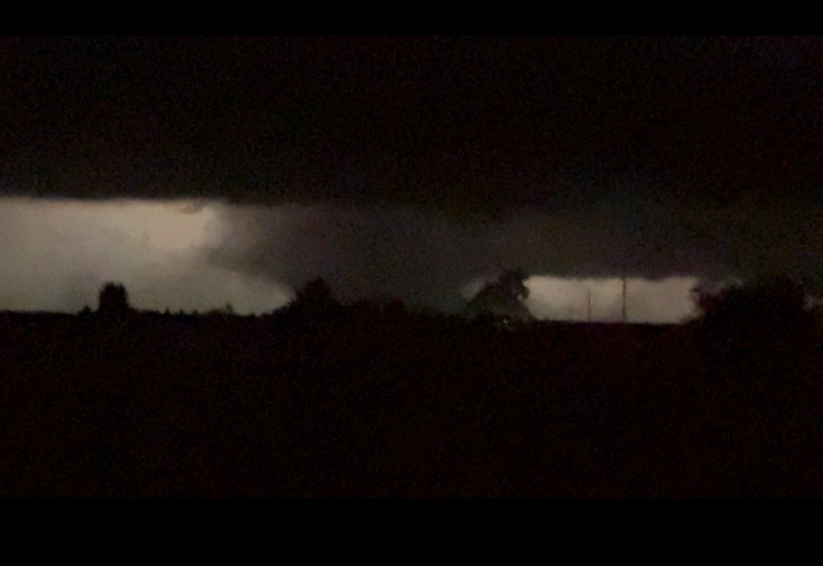 Massive Wedge Tornado Strikes Northeast of Lisbon, ND!
