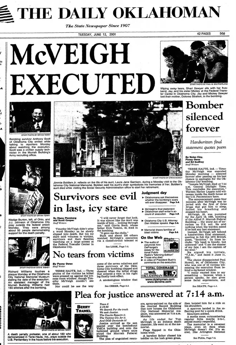 McVeigh's Execution: Justice or Controversial Mistake?