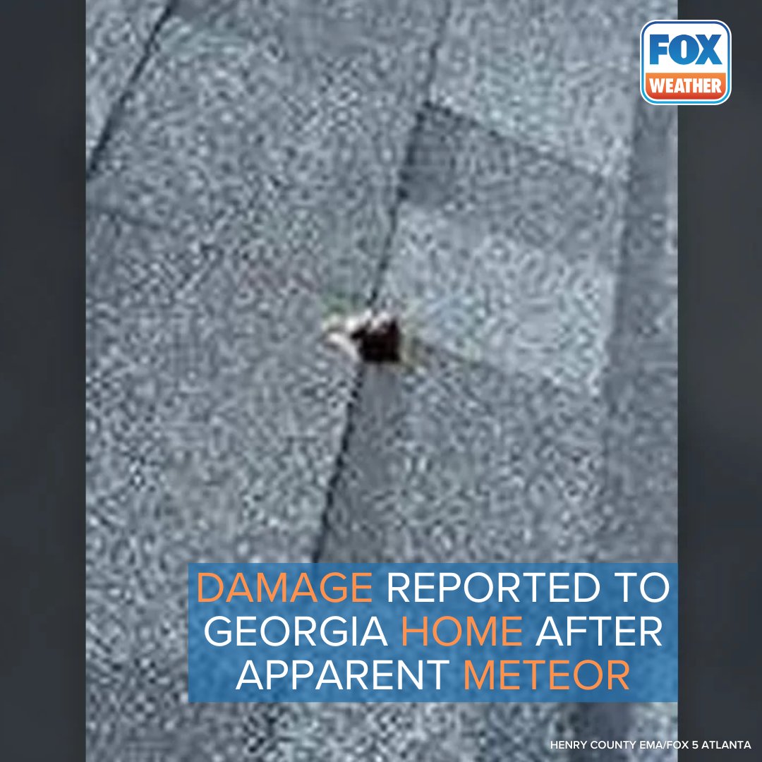Meteor Mayhem: Georgia Home Struck by Fiery Space Debris!