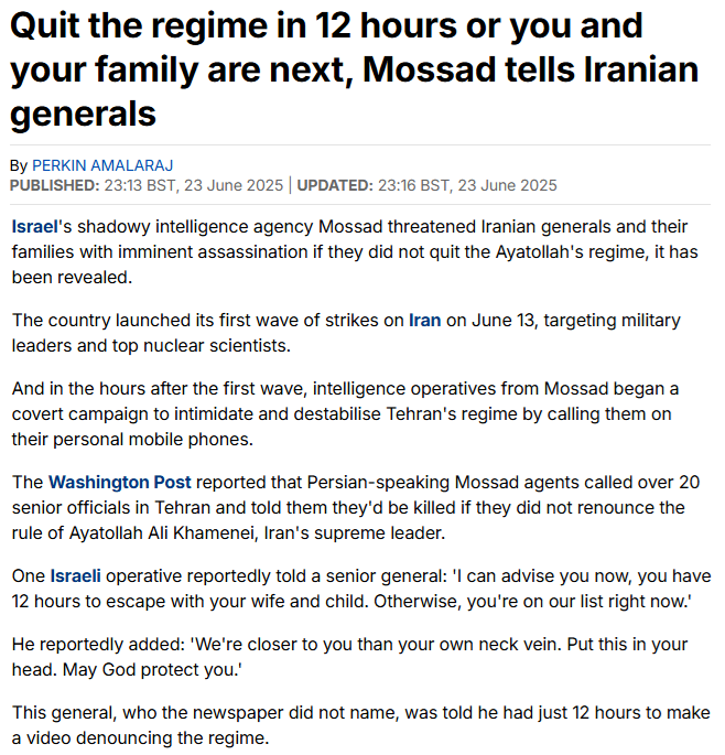 Mossad's Shocking Threat: Iranian Generals Coerced to Defect!