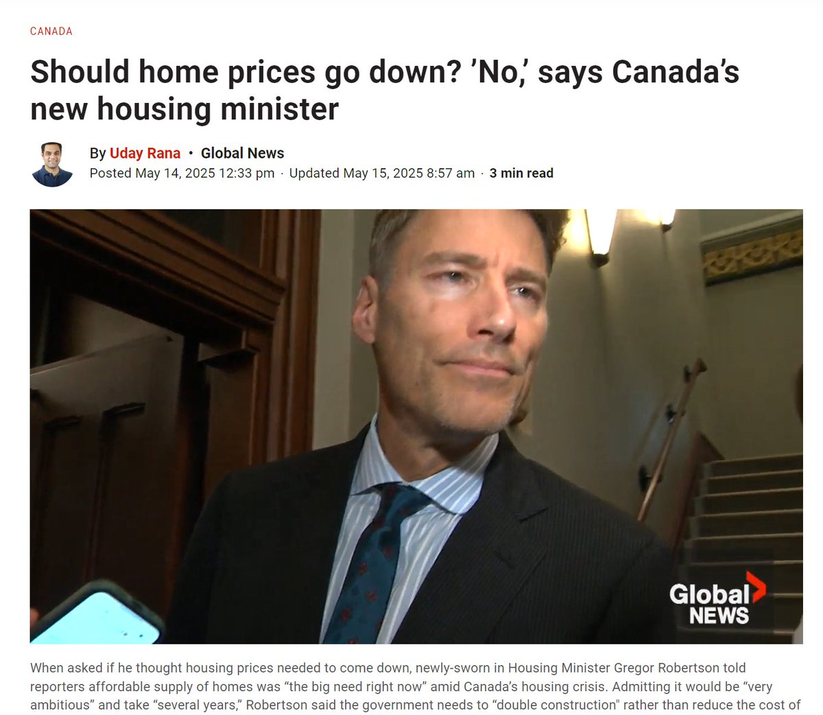 🚨NEW: Housing Minister Gregor Robertson's $10M Property Scandal!