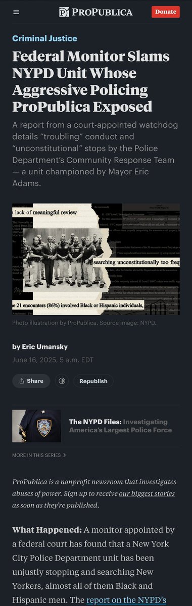 NYPD’s Racial Profiling: Unjust Stops Targeting Black & Hispanic Men