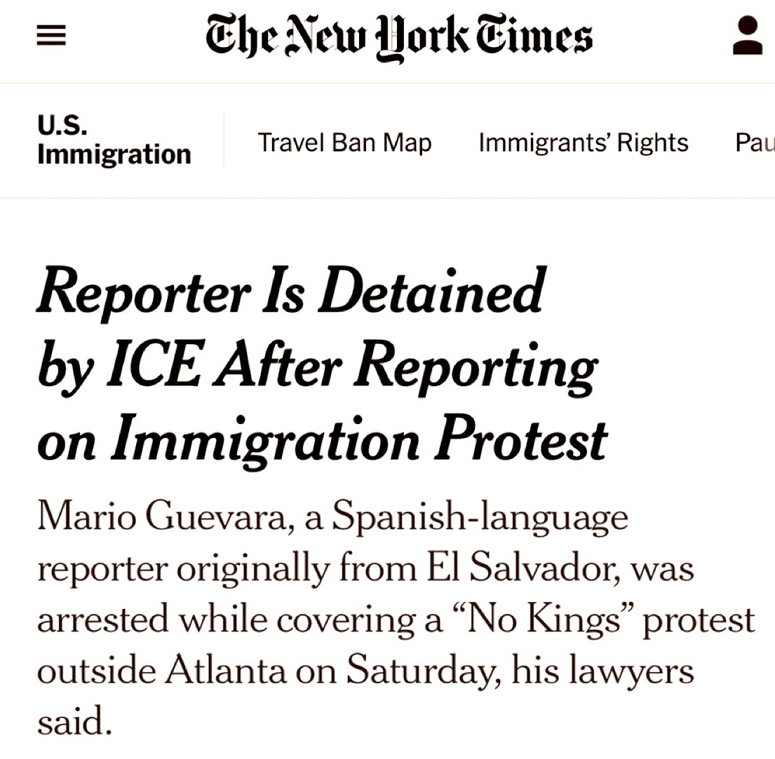 NYT Exposed: Mario Guevara's Arrest Sparks Outrage Over ICE!