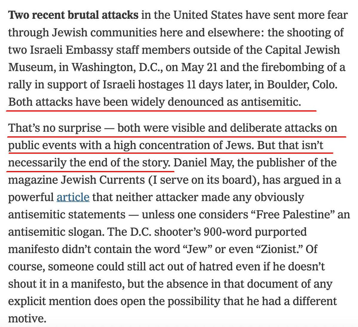 NYT Op-Ed Claims Antisemitism Misunderstood; Sparks Outrage