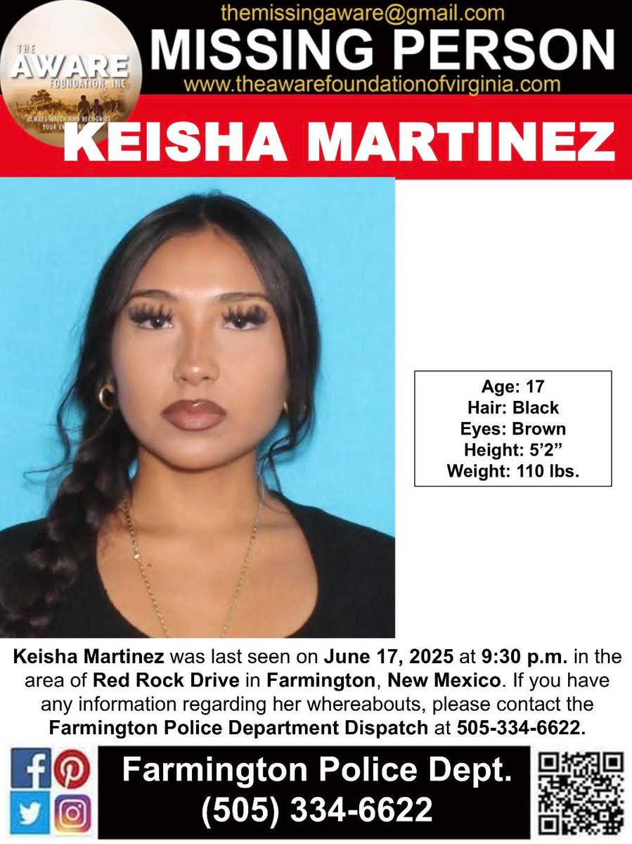 Nation Shocked: Missing Juvenile Keisha Martinez Disappears!