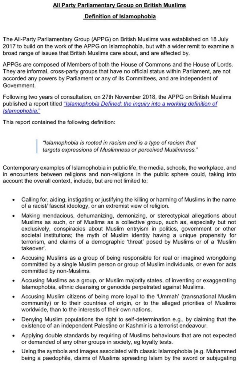 New Labour Definition of 'Islamophobia': Free Speech Under Siege!