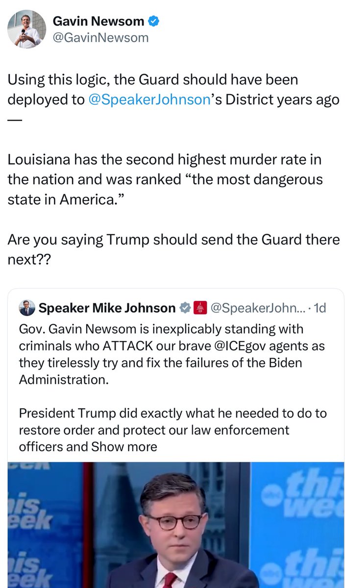 Newsom Hits Back: Red State Critics from Murder Hotspots!