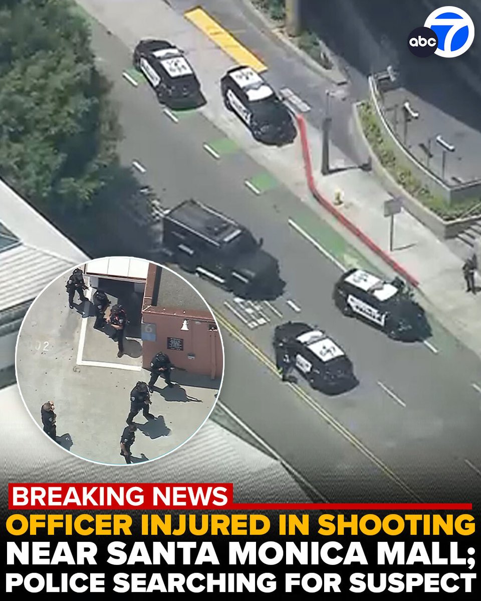 Officer Injured in Santa Monica Shooting; Suspect on the Loose!