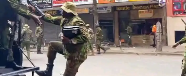 Officer Steals Laptops Amid #justiceforAlbertOjwang Protests!  
## How Many More Signs Do We Need to See the System is Broken?