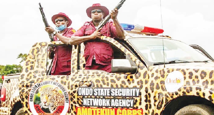 Ondo Demands Amotekun Upgrade to State Police; Controversy Erupts!
