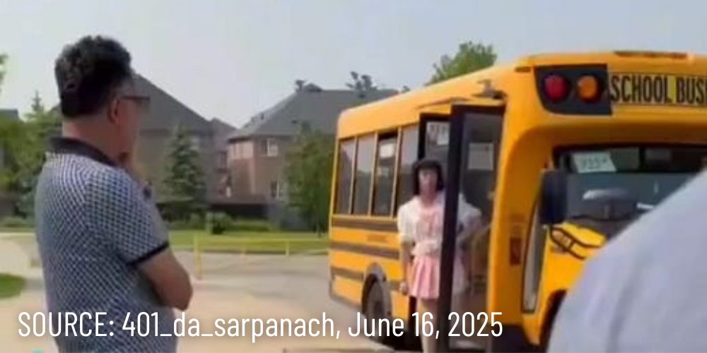 Ontario Bus Driver Fired for Viral Japanese School Girl Costume!