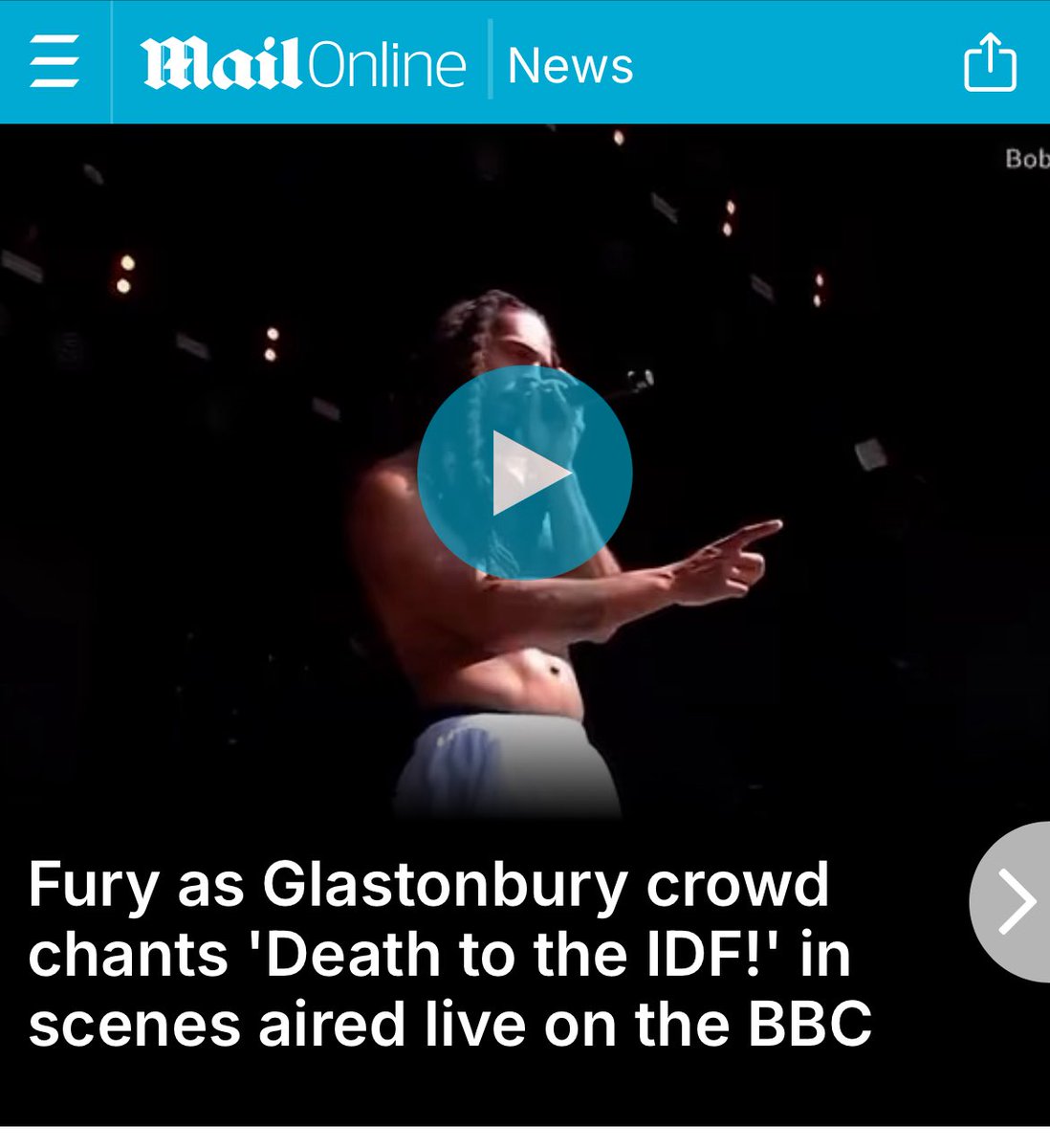 Outrage: Arrests for Anxiety on X While BBC Airs Death Chant?