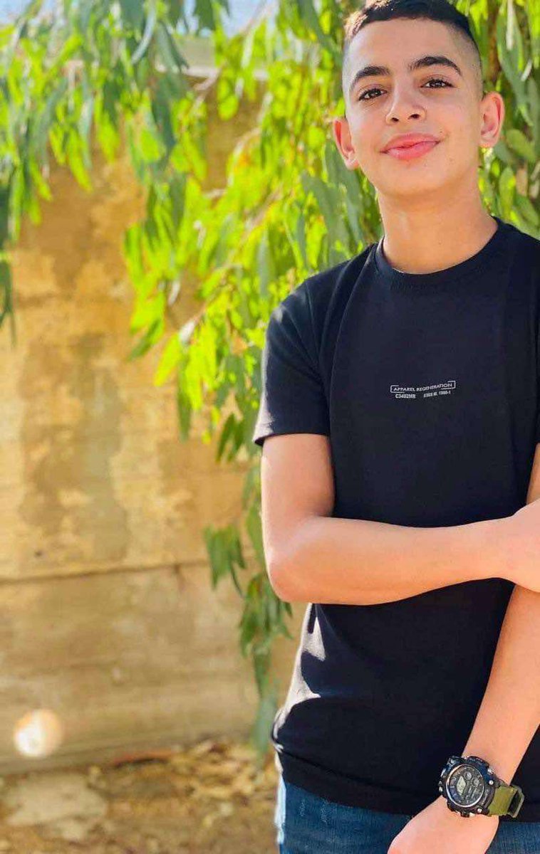 Outrage Erupts: 14-Year-Old Palestinian Boy Killed by Israeli Fire