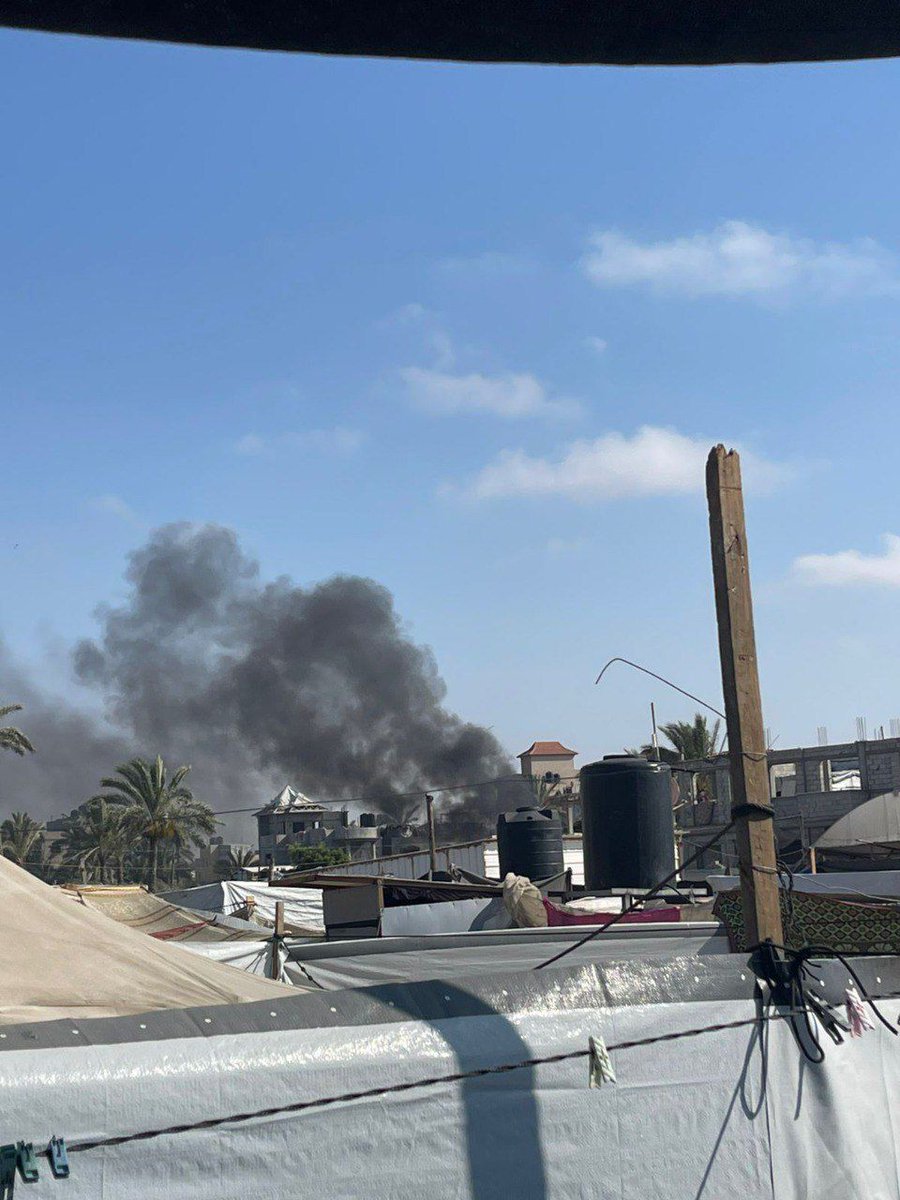 Outrage Erupts: Israeli Strike Hits Tent of Displaced Palestinians!