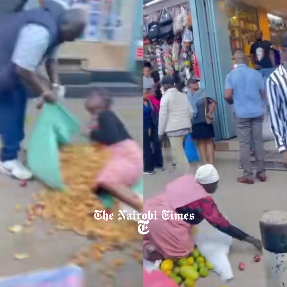 Plainclothes Officers Caught Trash-Talking Hawkers' Veggies!