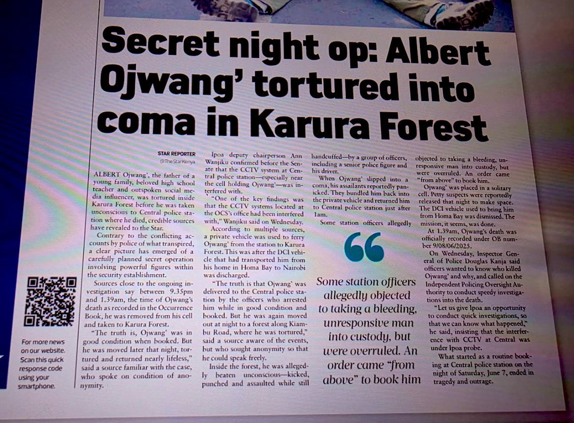 Police Chiefs' Oath Betrayal: DCI Boss Frames OCS to Shield DIG Lagat!