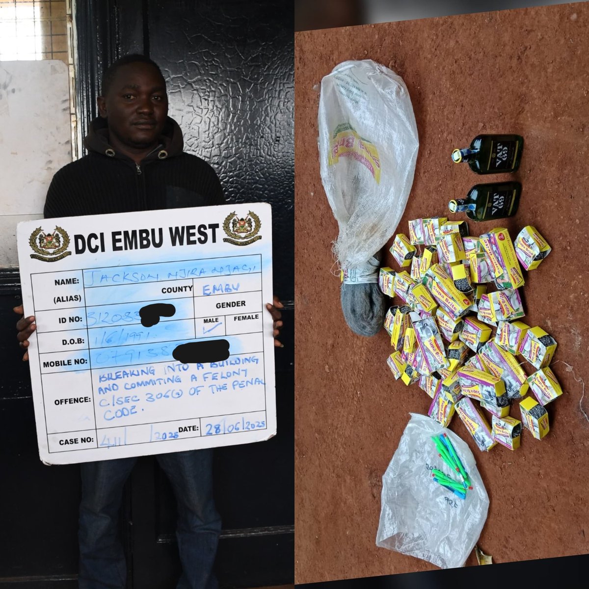 Police Unleash Fury: Looters Arrested, Stolen Property Found!