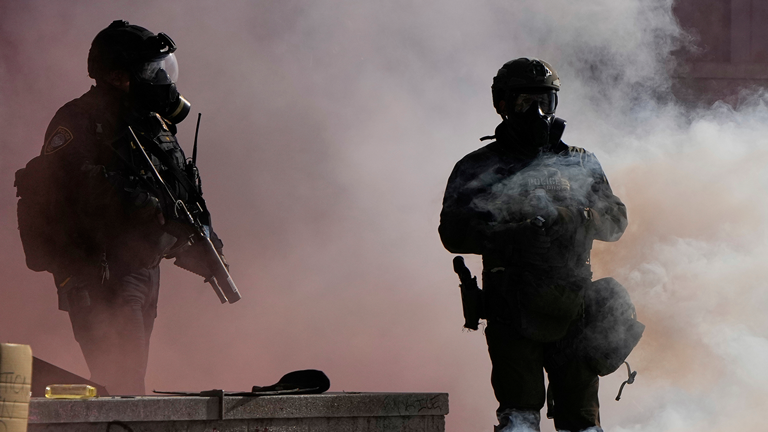 Portland Riot Erupts: Officers Injured by Explosives at ICE!