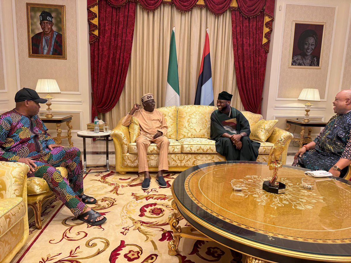 President Tinubu Hosts Davido: Political Maneuver or PR Stunt?