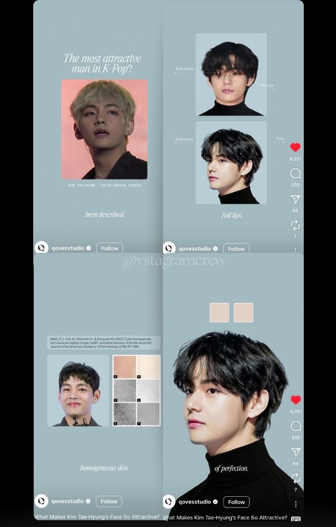 Qoves Studio Claims Taehyung's Looks Are Scientifically Irresistible!