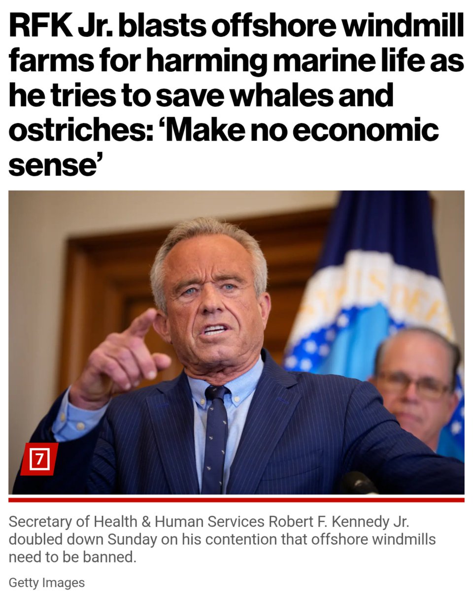 RFK Blasts Offshore Wind Farms: "109 Whales Grounded!"